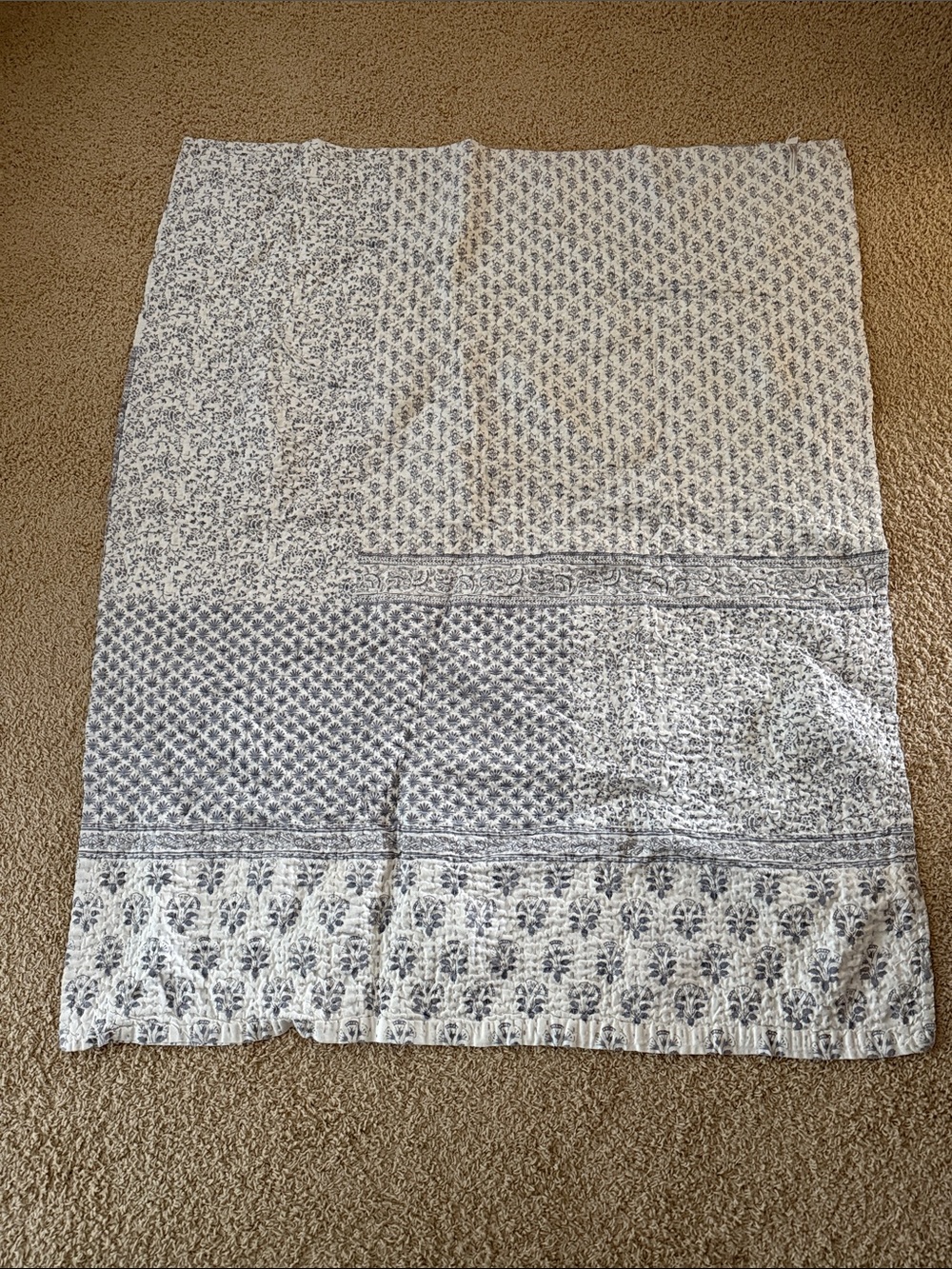 Anthropologie throw blanket